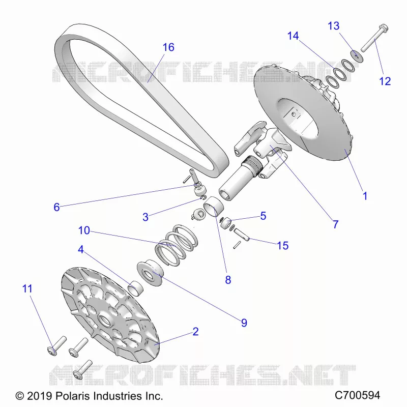 TRASMISSIONE, SECONDARY CLUTCH