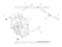 TRASMISSIONE, GEARCASE MOUNTING, REAR