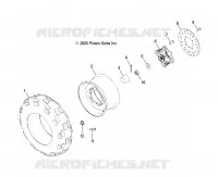 RUOTAS, FRONT TIRE AND BRAKE DISC
