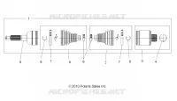 TRASMISSIONE, MID DRIVE SHAFT