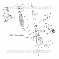 SUSPENSION, ANTERIORE MONTANTE