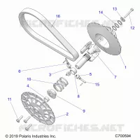 TRASMISSIONE, SECONDARY CLUTCH