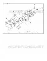 BRAKES, PINZA FRENO ANTERIORE (BUILT 1/25/16 AND AFTER)