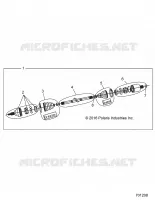 DRIVE TRAIN, ANTERIORE ALBERO MEZZO