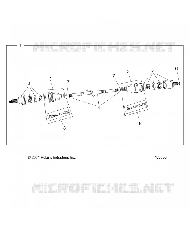 TRASMISSIONE, HALF SHAFT, FRONT