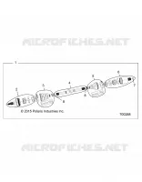 TRASMISSIONE, HALF SHAFT, REAR