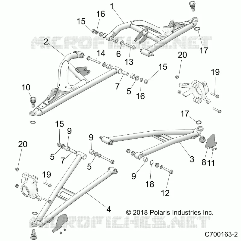 SOSPENSIONI ANTERIORI CONTROL ARMS