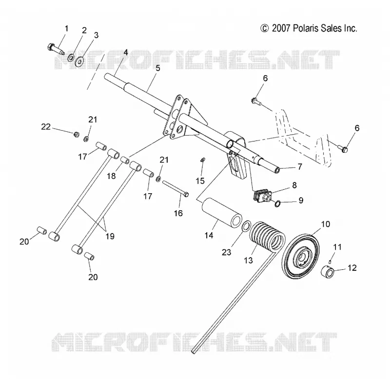 SUSPENSION, POSTERIORE COPPIA ARM