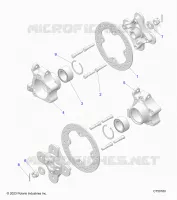 SOSPENSIONI ANTERIORI CARRIER AND HUB