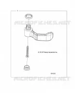 CONTROLS, ACCELERATORE DI MONTAGGIO, THROTTLE LEVER KIT