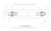 DRIVE TRAIN, FRONT PROP ALBERO