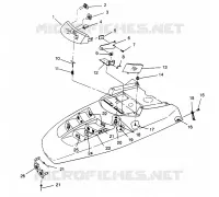 CAPPUCCIO/FARO FANALE XLT TOURING 0963357 AND EUROPEAN XLT TOURING E963357 (4931923192A014)