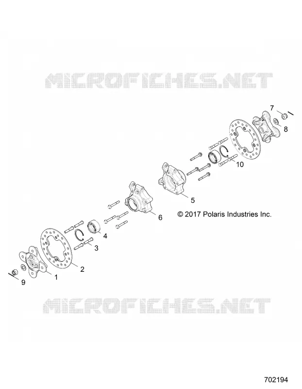 SOSPENSIONE POSTERIORE CARRIER AND HUB