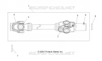 DRIVE TRAIN, FRONT PROP ALBERO