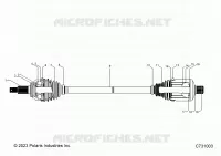 TRASMISSIONE, FRONT HALF SHAFT