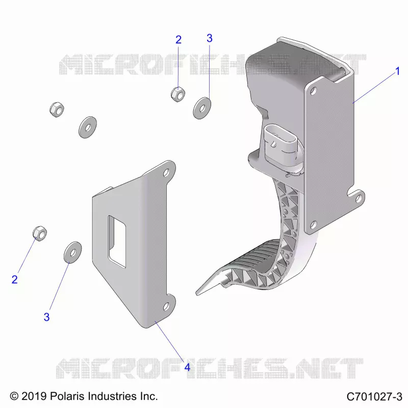 ENGINE, ACCELERATORE PEDALE