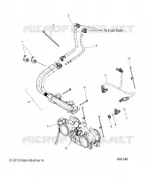 SISTEMA DI ALIMENTAZIONE CARBURANTE, RAIL, LINES AND THROTTLE BODY