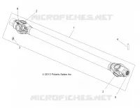 DRIVE TRAIN, PROP ALBERO, FRONT