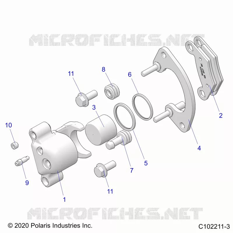BRAKES, PINZA FRENO ANTERIORE