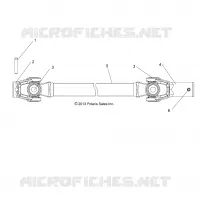 TRASMISSIONE, FRONT PROP SHAFT