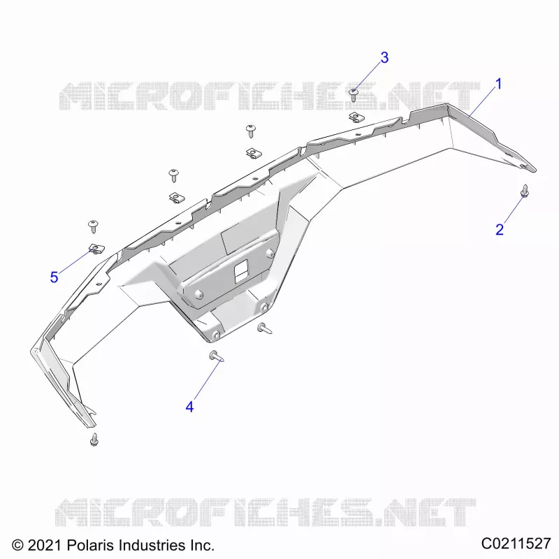 CARROZZERIA POSTERIORE BUMPER