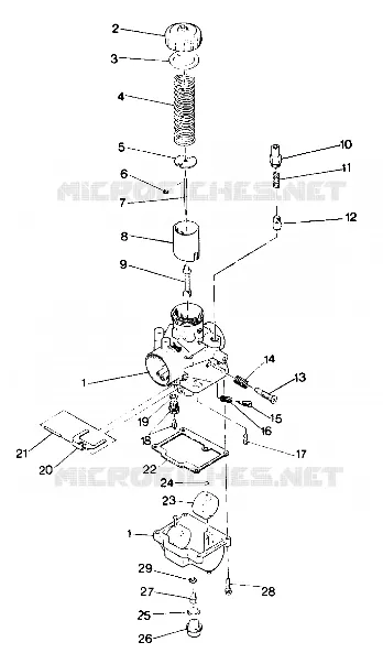 CARBURATORE SUPERTRAK (4919291929032A)
