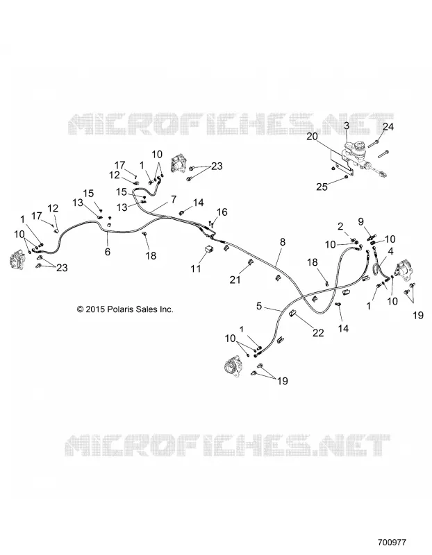BRAKES, LINES AND CILINDRO PRINCIPALE