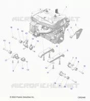 MOTORE, MOUNTING & LONG BLOCK