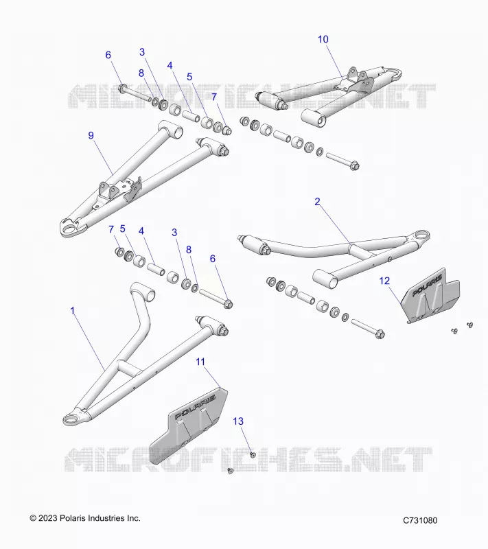 SOSPENSIONI ANTERIORI CONTROL ARMS
