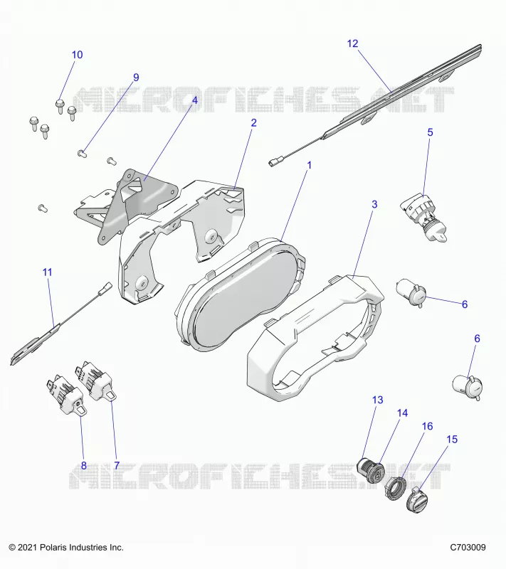 ELETTRICO, DASH INSTRUMENTS AND CONTROLS