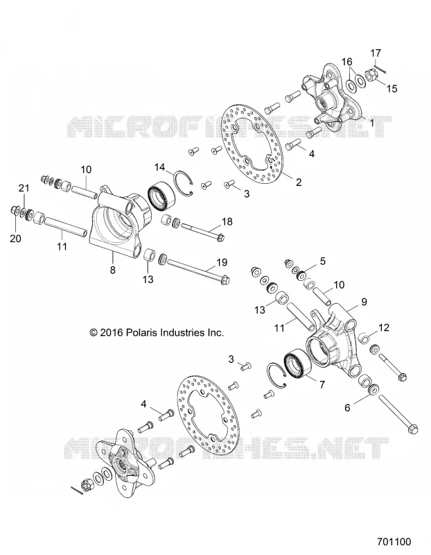 SUSPENSION, PORTAPACCHI POSTERIORE