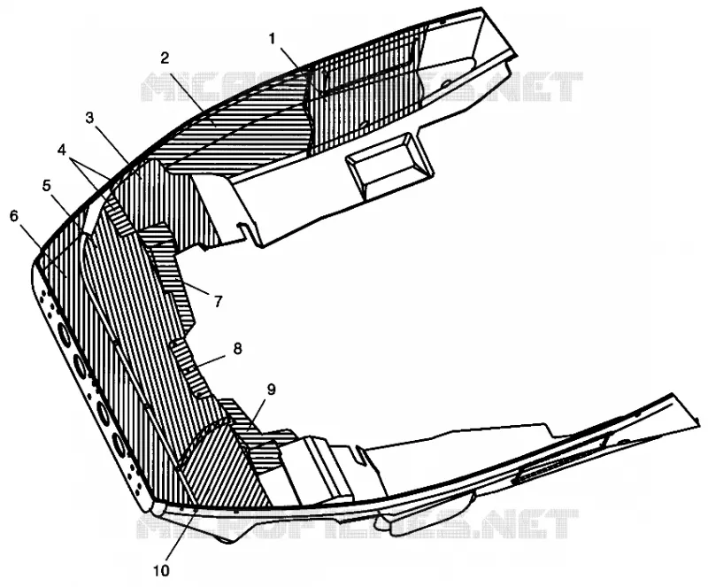 NOSEPAN FOIL WIDETRAK LX 0982065 AND EUROPEAN WIDETRAK LX E982065 (4943884388A009)