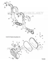 TRASMISSIONE, CLUTCH COVER AND DUCTING