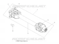 DRIVE TRAIN, PROP ALBERO, REAR