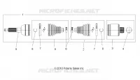 DRIVE TRAIN, POSTERIORE DRIVE SHAFT (FROM 8/29/16)