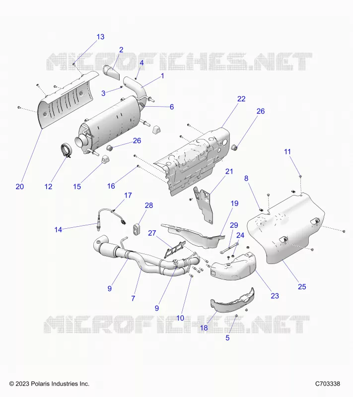 ENGINE, IMPIANTO DI SCARICO