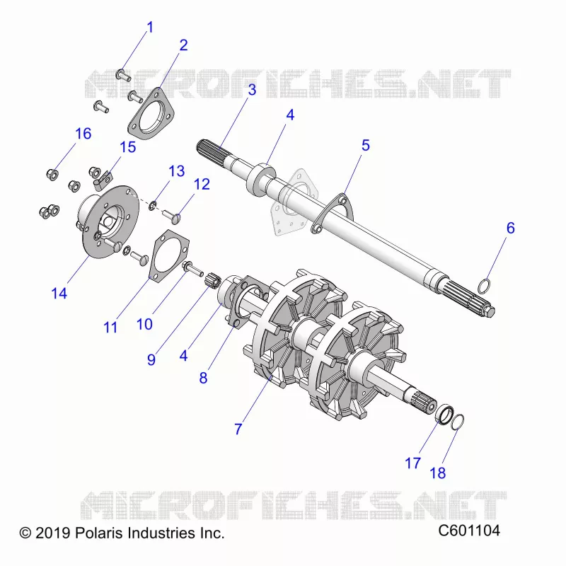 TRASMISSIONE, JACKSHAFT AND DRIVESHAFT