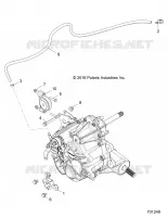 TRASMISSIONE, MAIN GEARCASE MOUNTING- Z18VHE57BV (701249)