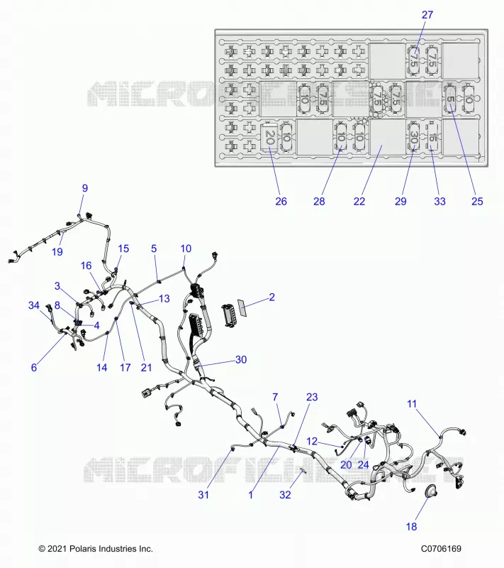 ELETTRICO, WIRE HARNESS
