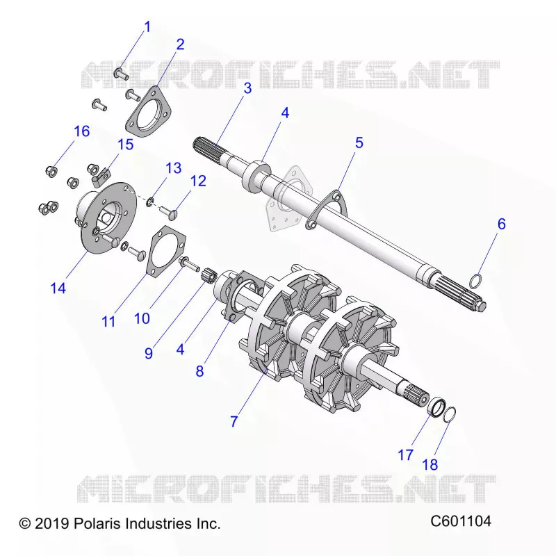 DRIVE TRAIN, JACKSHAFT AND ALBERO DI TRASMISSIONE