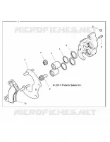 FRENO POSTERIORE CALIPER
