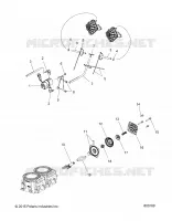 ENGINE, SCARICO VALVES AND SOLENOID