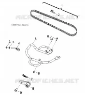 TRASMISSIONE, DRIVE CHAIN AND GUARD