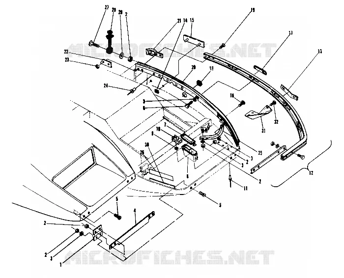 PARAURTI   CERNIERA (4909540954004A)