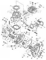 CARTER AND CILINDRO (400L) XPRESS 400L W97CA38C (4939603960D005)