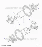 SUSPENSION, PORTAPACCHI POSTERIORE AND HUB
