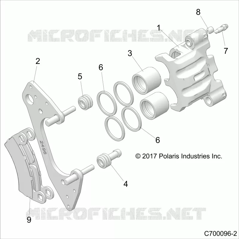 FRENO ANTERIORE CALIPER