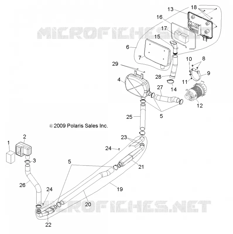 MOTORE, CLUTCH PRESA D'ARIA