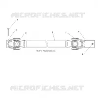 TRASMISSIONE, FRONT PROP SHAFT