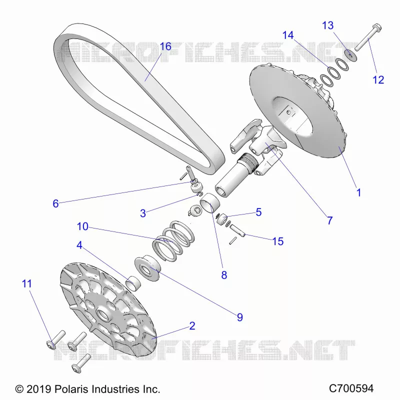 TRASMISSIONE, SECONDARY CLUTCH